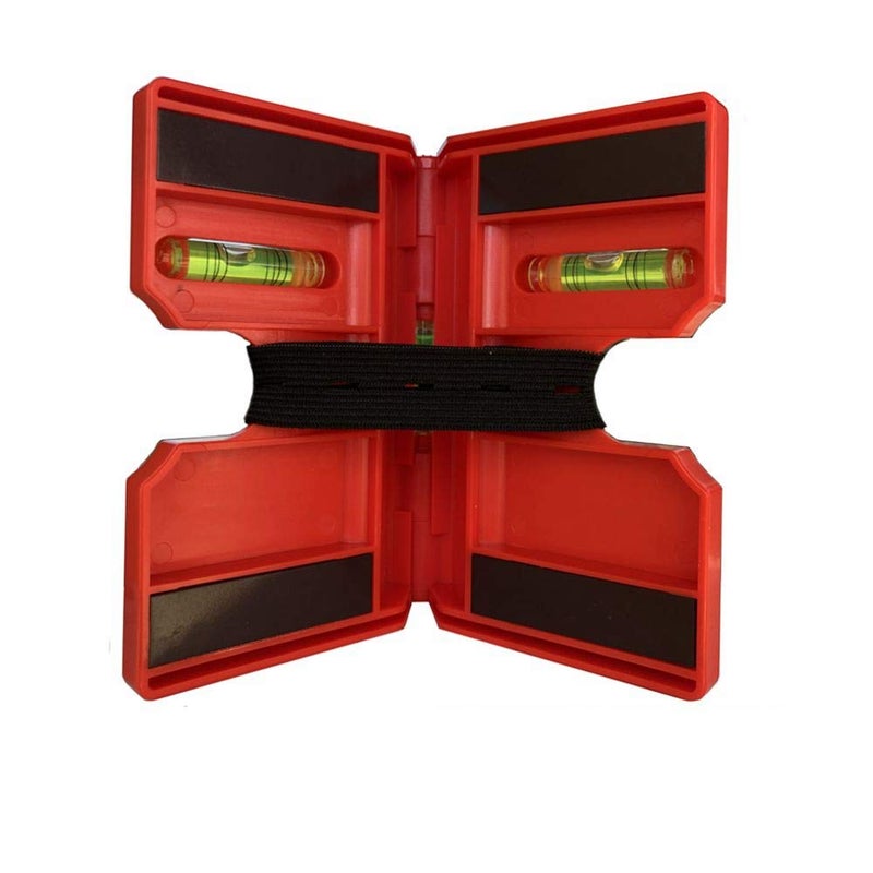 YOTOM 2 Pack Folding Magnetic Post Level for Pipe, Post and Beams Leveling - Image 3